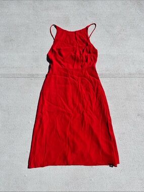 Wilfred Créneau Red Slip Dress Like New Size 2